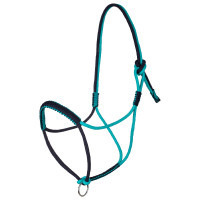 Licol Tressé avec Décorations Pool's Bleu sarcelle / marine Licol Tressé avec Décorations Pool's Bleu sarcelle / marine