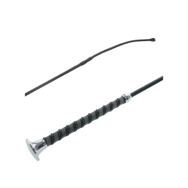 Cravache de Dressage avec Poignée Bicolore Grip et Cuir Umbria Equitazione Cravache de Dressage avec Poignée Bicolore Grip et Cuir Umbria Equitazione