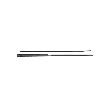 Cravache de Dressage avec Poignée Antidérapante Style Golf, Fût Noir Mat Umbria Equitazione Cravache de Dressage avec Poignée Antidérapante Style Golf, Fût Noir Mat Umbria Equitazione
