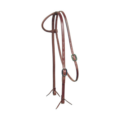 Bridon à une Oreille avec Sous-Gorge Lakota Marron