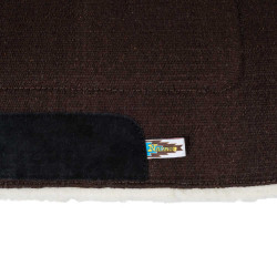 Tapis Western Basic Couleur Unie Lakota Marron