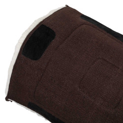 Tapis Western Basic Couleur Unie Lakota Marron