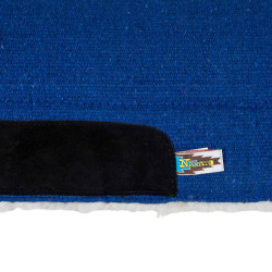 Tapis Western Basic Couleur Unie Lakota Bleu royal Tapis Western Basic Couleur Unie Lakota Bleu royal