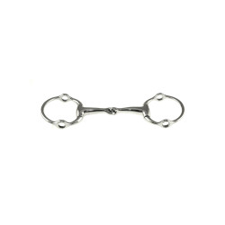 Mors Gag Eggbutt en Inox Umbria Equitazione