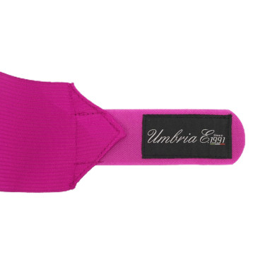 Bandes de Travail en Polaire et Élastique par 4 Umbria Equitazione Fuchsia Rose