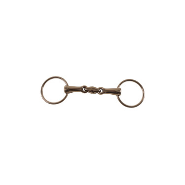 Mors Plein à Anneaux Inox avec Embouchure Souple Umbria Equitazione Mors Plein à Anneaux Inox avec Embouchure Souple Umbria Equitazione
