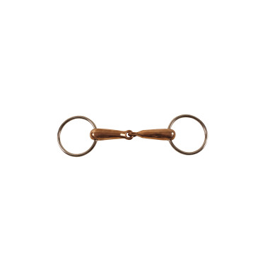 Mors à Anneaux Vide avec Embouchure en Cuivre Umbria Equitazione Mors à Anneaux Vide avec Embouchure en Cuivre Umbria Equitazione