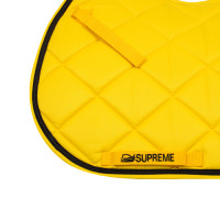 Tapis de Selle Matelassé Jumping Supreme Jaune / noir Tapis de Selle Matelassé Jumping Supreme Jaune / noir