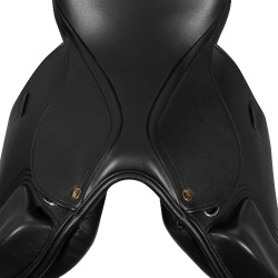 Selle Supreme Sydney Jumping en Cuir Doublé Supreme Noir Selle Supreme Sydney Jumping en Cuir Doublé Supreme Noir