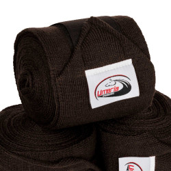 Bandes de Repos par 4 Umbria Equitazione Marron foncé