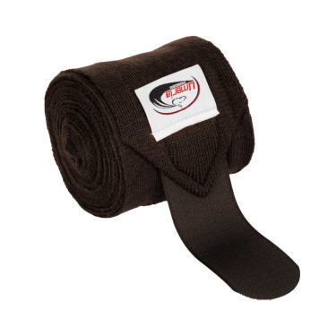 Bandes de Repos par 4 Umbria Equitazione Marron foncé
