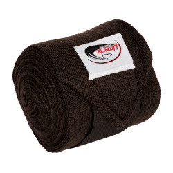 Bandes de Repos par 4 Umbria Equitazione Marron foncé