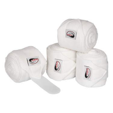 Bandes de Repos par 4 Umbria Equitazione Blanc Bandes de Repos par 4 Umbria Equitazione Blanc