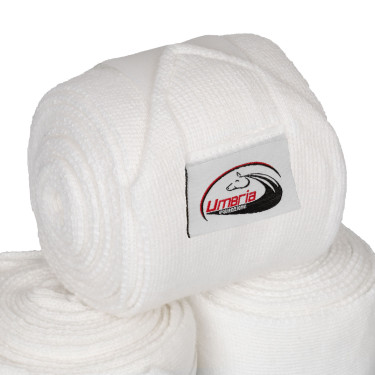 Bandes de Repos par 4 Umbria Equitazione Blanc Bandes de Repos par 4 Umbria Equitazione Blanc