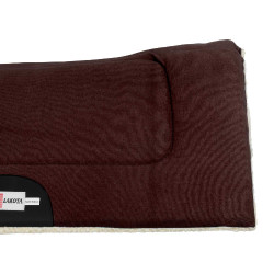 Tapis de Selle Western en Canvas Lakota SB650 Lakota Marron