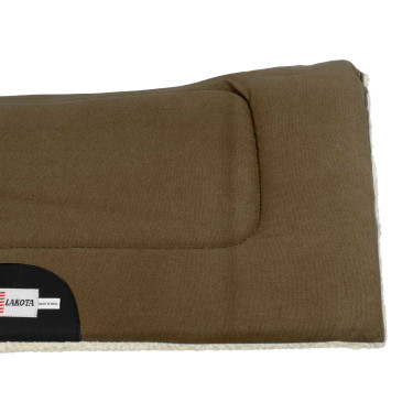 Tapis de Selle Western en Canvas Lakota SB650 Lakota Tan Gris Tapis de Selle Western en Canvas Lakota SB650 Lakota Tan Gris