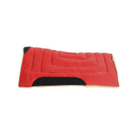 Tapis de Selle Western en Cordura Uni Pool's Lakota Rouge
