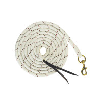 Longe en Corde Marine 4,25 m Umbria Equitazione Blanc