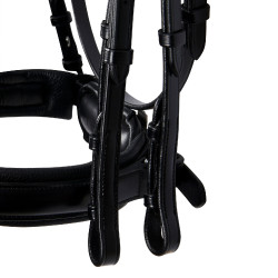 Bride Evolution en Cuir sans Rênes Doubles Equestro Noir Bride Evolution en Cuir sans Rênes Doubles Equestro Noir
