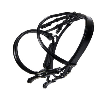 Bride Evolution en Cuir sans Rênes Doubles Equestro Bride Evolution en Cuir sans Rênes Doubles Equestro