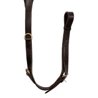 Collier de chasse en Cuir avec Clincher en Laiton Supreme Noir Collier de chasse en Cuir avec Clincher en Laiton Supreme Noir