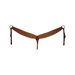 Collier de chasse en Cuir Lisse Lakota Marron