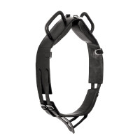 Sangle de Voltige en Cuir Chetak Supreme Noir
