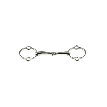 Mors Releveur Articulé à Anneaux Umbria Equitazione Mors Releveur Articulé à Anneaux Umbria Equitazione