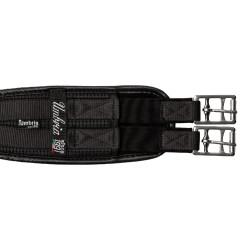 Sangle Anglaise en Néoprène avec Élastiques Umbria Equitazione Noir Sangle Anglaise en Néoprène avec Élastiques Umbria Equitazione Noir