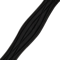 Sangle Anglaise en Néoprène avec Élastiques Umbria Equitazione Noir Sangle Anglaise en Néoprène avec Élastiques Umbria Equitazione Noir