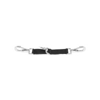 Attache de Longe en Nylon Umbria Equitazione Noir