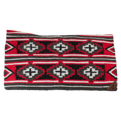 Tapis NZ Wool Contour Shape 33x38 Pool's Rouge / gris