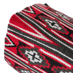 Tapis NZ Wool Contour Shape 33x38 Pool's Rouge / gris