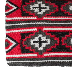 Tapis NZ Wool Contour Shape 33x38 Pool's Rouge / gris