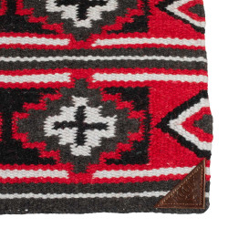 Tapis NZ Wool Contour Shape 33x38 Pool's Rouge / gris