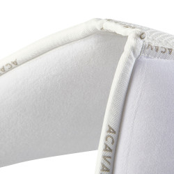 Amortisseur MF JCCS SW-3DS Suède Flat Acavallo Blanc Amortisseur MF JCCS SW-3DS Suède Flat Acavallo Blanc