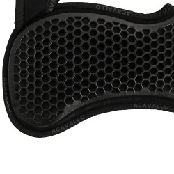 Amortisseur MF WFS Suède avec Gel Hexagonal et Relève Avant Acavallo Noir Amortisseur MF WFS Suède avec Gel Hexagonal et Relève Avant Acavallo Noir