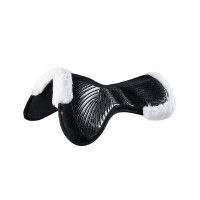 Amortisseur MF-S JCCS-S CW-CS Suède et Peau de Mouton Écologique Acavallo Noir / blanc Amortisseur MF-S JCCS-S CW-CS Suède et Peau de Mouton Écologique Acavallo Noir / blanc