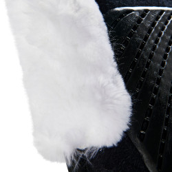 Amortisseur MF-S JCCS-S CW-CS Suède et Peau de Mouton Écologique Acavallo Noir / blanc Amortisseur MF-S JCCS-S CW-CS Suède et Peau de Mouton Écologique Acavallo Noir / blanc