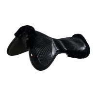 Amortisseur MF-S JCCS-S CW-CS Suède et Peau de Mouton Écologique Acavallo Noir / noir