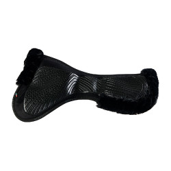 Amortisseur MF-S JCCS-S CW-CS Suède et Peau de Mouton Écologique Acavallo Noir / noir