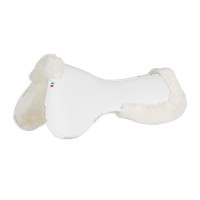 Amortisseur MF-S JCCS-S CW-CS Suède avec Peau de Mouton Intégrale Acavallo Blanc / blanc