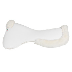 Amortisseur MF-S JCCS-S CW-CS Suède avec Peau de Mouton Intégrale Acavallo Blanc / blanc