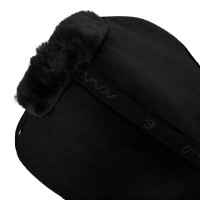 Amortisseur MF-S JCCS-S CW-CS Suède avec Peau de Mouton Intégrale Acavallo Noir / noir