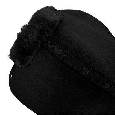 Amortisseur MF-S JCCS-S CW-CS Suède avec Peau de Mouton Intégrale Acavallo Noir / noir