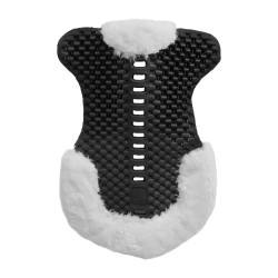 Amortisseur Piuma-FS Respira-FS avec Relève-Avant et Mouton Écologique Acavallo Mouton blanc Noir Amortisseur Piuma-FS Respira-FS avec Relève-Avant et Mouton Écologique Acavallo Mouton blanc Noir