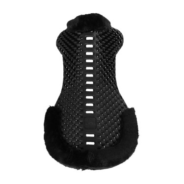 Amortisseur Piuma-FS Respira-FS avec Relève-Avant et Mouton Écologique Acavallo Mouton noir