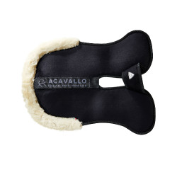Amortisseur Piuma-FS WFS-FS avec Poches, Suède, Relève-Avant/Arrière Acavallo Noir / naturel Amortisseur Piuma-FS WFS-FS avec Poches, Suède, Relève-Avant/Arrière Acavallo Noir / naturel