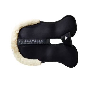 Amortisseur Piuma-FS WFS-FS avec Poches, Suède, Relève-Avant/Arrière Acavallo Amortisseur Piuma-FS WFS-FS avec Poches, Suède, Relève-Avant/Arrière Acavallo