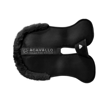 Amortisseur Piuma-FS WFS-FS avec Poches, Suède, Relève-Avant/Arrière Acavallo Amortisseur Piuma-FS WFS-FS avec Poches, Suède, Relève-Avant/Arrière Acavallo